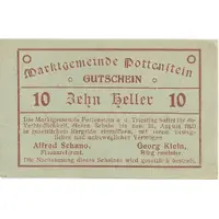 10 Heller Pottenstein
