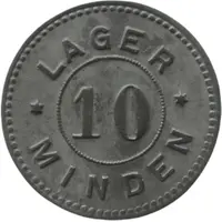 10 Pfennig - Minden Lager Minden