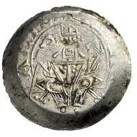 1 Denier - Engelbert III - Meinhard II Lienz