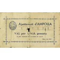 1 Peseta Ampolla