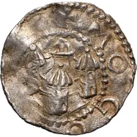 Denier - Otto III Mainz mint