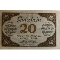20 Heller Bischofshofen