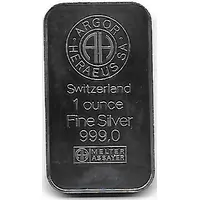 1 oz Silver Heraeus - 50th Anniversary of the Moon Landing