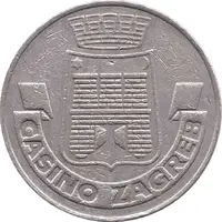 Game Token - Casino Zagreb Zagreb, Croatia