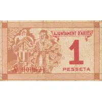 1 Peseta Artés