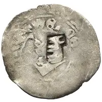 1 Prague Groschen Counterstamped