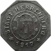 50 Pfennig - Herrenberg
