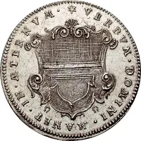 2 Ducats Silver pattern strike, Augsburg Confession