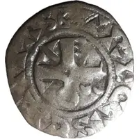 Denier with annulet - Theobald II