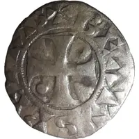 Denier with annulet - Theobald II