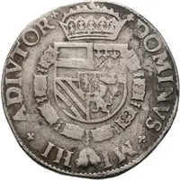 1 Daalder 'Burgundian Kruisrijksdaalder' - Philip II