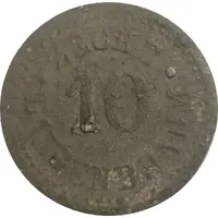 10 Pfennig - Essen Zeche Langenbrahm