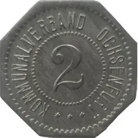2 Pfennig - Ochsenfurt
