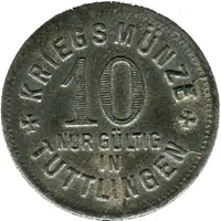 10 Pfennig - Tuttlingen