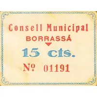 15 Céntimos Borrassà