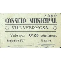 25 Céntimos Villahermosa