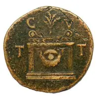 Sestertius - Tiberius C V T T
