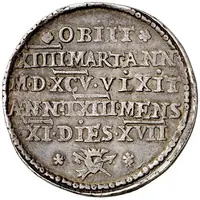 1 Thaler - Wolfgang and Philip II Death of Wolfgang
