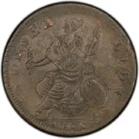 1/2 Penny - Copper “Mailed Bust Left”