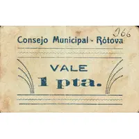 1 Peseta Rótova