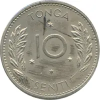 10 Seniti - Salote Tupou III