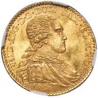 1 Ducat - Frederick August III