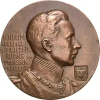 German army, navy and colonial exhibition in Berlin - Crownprince Wilhelm