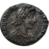 Siliqua - Honorius VIRTVS ROMANORVM, Mediolanum