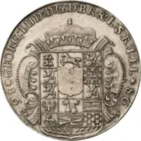 1 Thaler - George I Pines with Creek