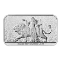 Bullion Bar - 1 oz Silver Una and the Lion