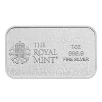 Bullion Bar - 1 oz Silver Una and the Lion