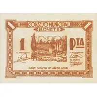 1 Peseta Bonete