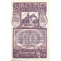 20 Heller Weinzierl am Walde