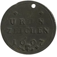 Token - 1697 Urin Zeichen