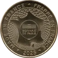 Jeton touristique - Monnaie de Paris - Forêt de Retz - Tour du Général Mangin
