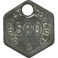 500 Pfennigs - Schwientochlowitz Deutschlandgrube