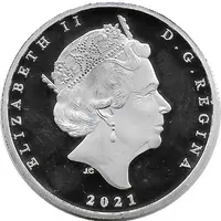 1 Dollar - Elizabeth II 5th Portrait - Enderby Island