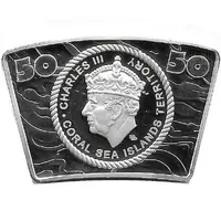 50 Dollars Charles III Kenn Reef