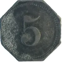 5 Pfennig - Eisenstein Wilhelm Pfeifer