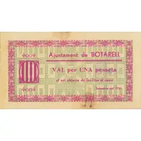 1 Peseta Botarell