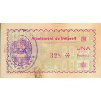 1 Peseta Botarell