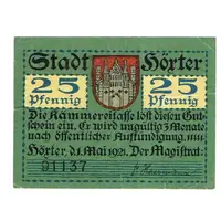 25 Pfennig