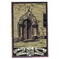 50 Pfennig Lutherhalle, H