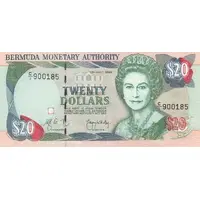 20 Dollars - Elizabeth II With security thread