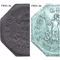 10 Pfennig - Bensheim