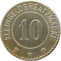 10 Pfennigs - Crailsheim Wilh. Habermeier