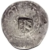 1 Prague Groschen Counterstamped