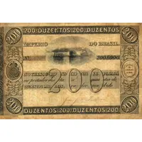 200 Mil Réis Thesouro Nacional, 1st print