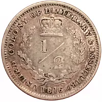 1/2 Guilder - George III