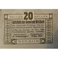 20 Heller Weilbach